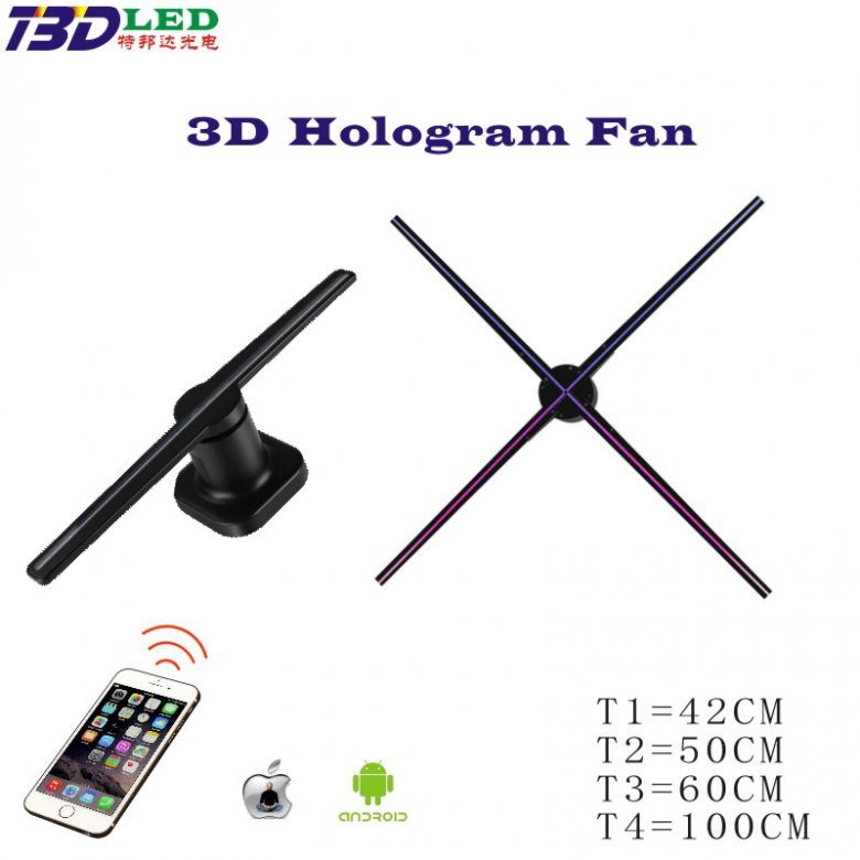 3D LED Holographic Fan Display Screen