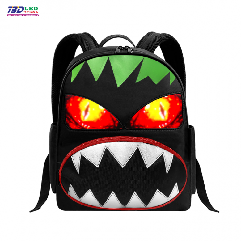 LED Cartoon Backpack