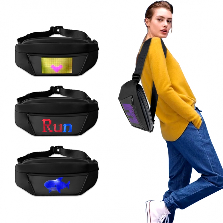 LED Waist Backpack